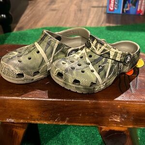 Kids Camouflage Clogs